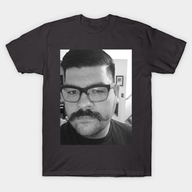 Handlebars and specs T-Shirt by cornaby11